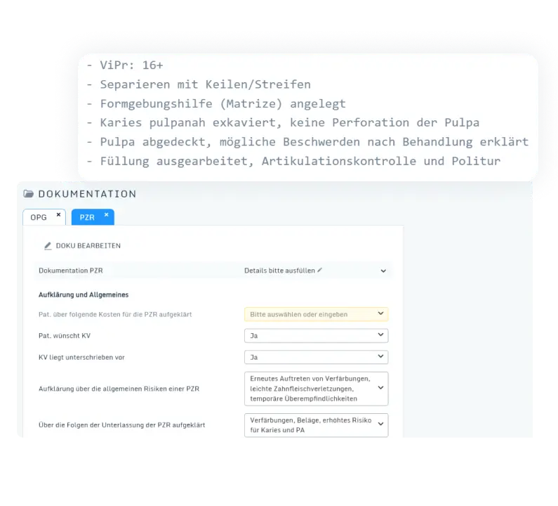 Automatische Dokumentation